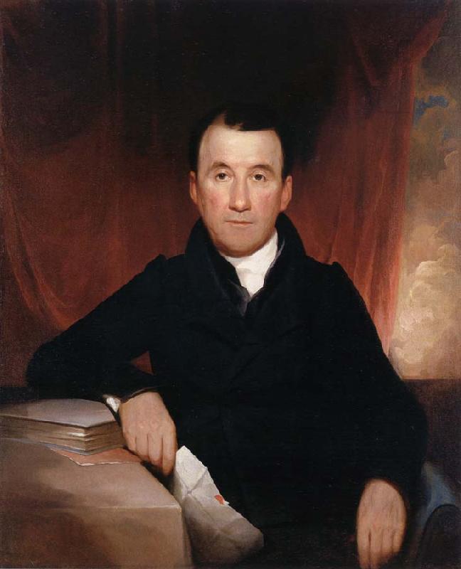 Samuel Finley Breese Morse Jonas Platt oil painting image